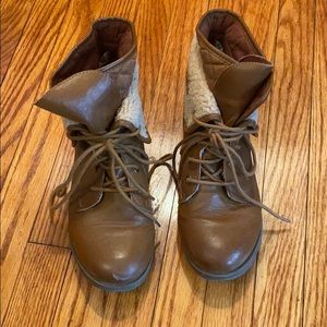 Brown boots